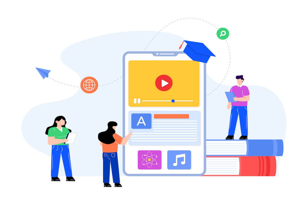 LMS integration with education mobile app