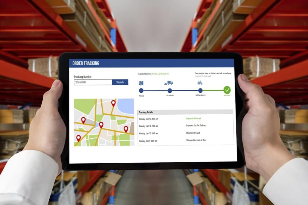 Logistics app metrics