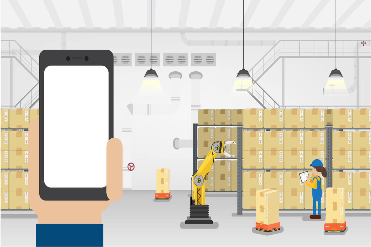 Mobile apps for warehouse management